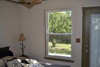 New window in bedroom