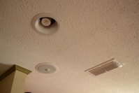 Surround speakers in the ceiling